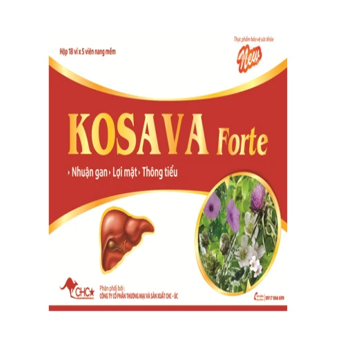 Kosava Forte New - Giúp tăng cường chức năng gan hiệu quả