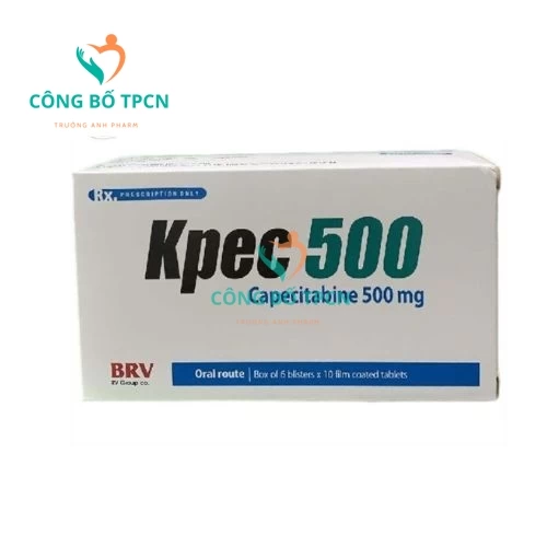 Kpec 500 BV Pharma - Thuốc điều trị ung thư hiệu quả