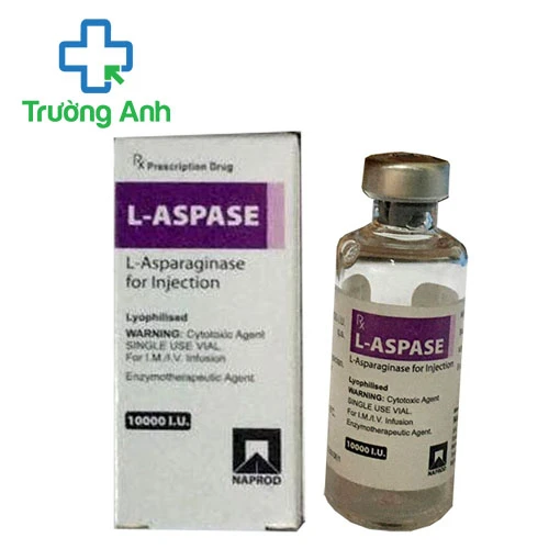 L-Aspase 10000IU Naprod - Thuốc điều trị u lympho cấp tính