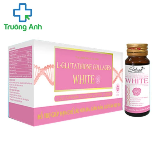 L- GLUTATHIONE COLLAGEN WHITE - Giúp giảm nám, vết nhăn, sạm da