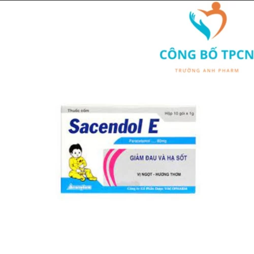 Sacendol E - Thuốc giảm đau, hạ sốt