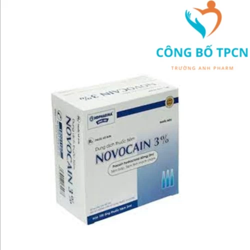 Novocain 3% HD Pharma - Thuốc tiêm gây tê