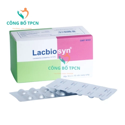 Lacbiosyn Bidiphar (viên) - Thuốc cân bằng hệ vi khuẩn đường ruột hiệu quả