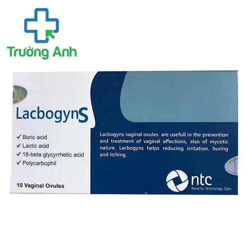Lacbogyns - Hỗ trợ điều trị viêm nhiễm âm đạo hiệu quả