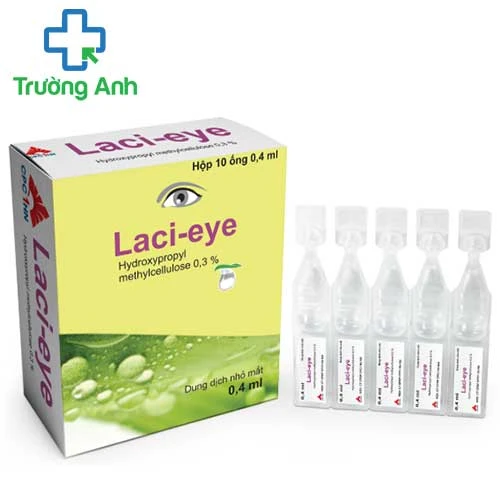 Laci-eye 10ml CPC1HN - Dung dịch nhỏ mắt giảm khô mắt, ngứa mắt hiệu quả