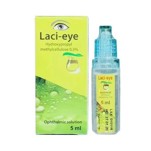 Laci-eye 10ml CPC1HN - Dung dịch nhỏ mắt giảm khô mắt, ngứa mắt hiệu quả