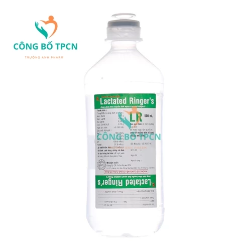 Lactated Ringer’s 500ml Otsuka - Giúp cân bằng nước và điện giải