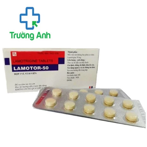 Lamotor-50 - Thuốc điều trị bệnh động kinh hiệu quả