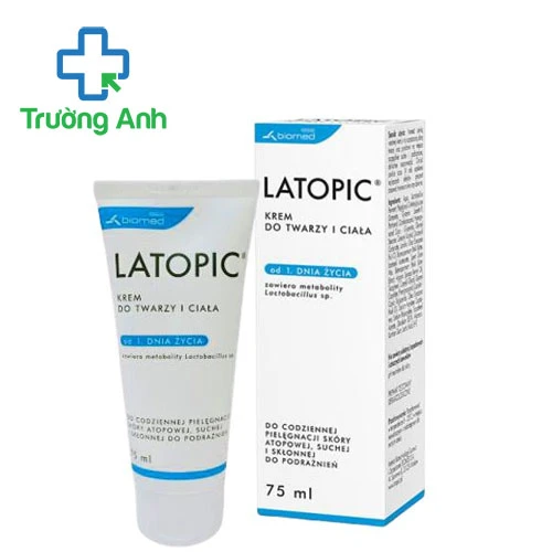 Latopic Face And Body Cream 75ml - Kem dưỡng ẩm da hiệu quả