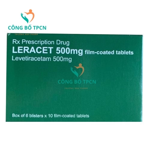 Leracet 500mg - Thuốc điều trị động kinh của Barcelona