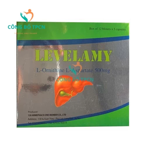 Levelamy 500mg Armephaco (viên) - Thuốc điều trị các bệnh về gan hiệu quả