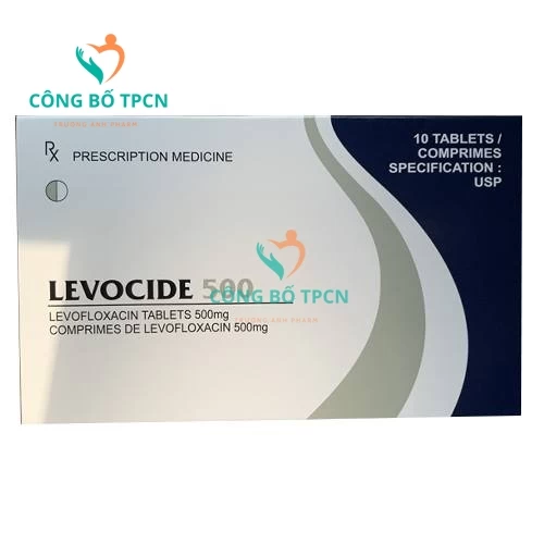 Levocide 500 - Thuốc điều trị nhiễm khuẩn hiệu quả