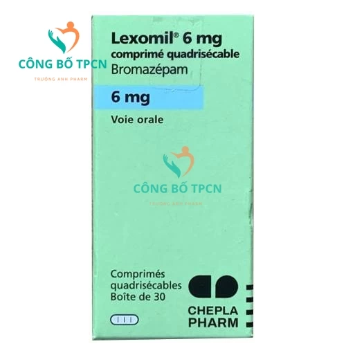 Lexomil Roche - Thuốc điều trị rối loạn cảm xúc hiệu quả