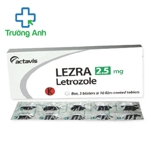 Lezra 2,5mg - Thuốc điều trị hỗ trợ ung thư vú hiệu quả