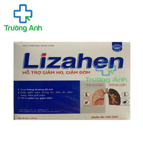 Lizahen - Hỗ trợ điều trị bệnh phổi tắc nghẽn mạn tính COPD