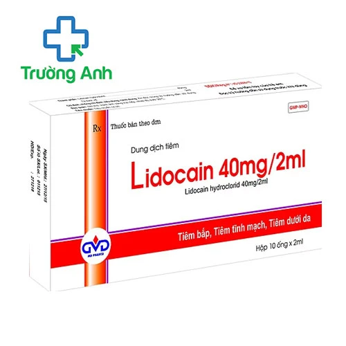 Lidocain 40mg/ 2ml MD Pharco - Gây tê trong phẫu thuật
