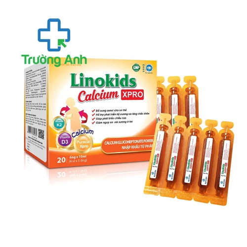 Thực phẩm bảo vệ sức khỏe Linokids Calcium Xpro