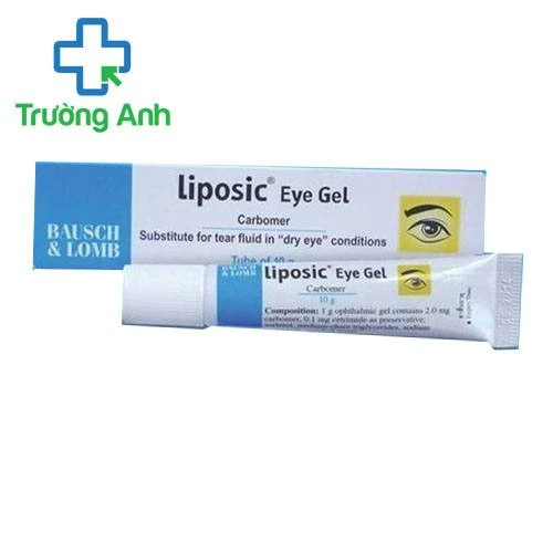 Liposic Eye Gel - Thuốc mỡ tra mắt, điều trị khô mắt và đau nhức mắt