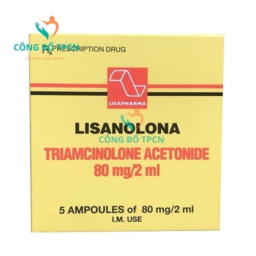 Lisanolona 80mg/2ml​ Laboratorio