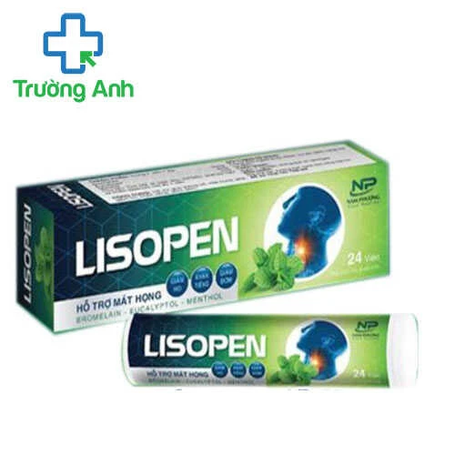 Lisopen - Giúp giảm ho, khản tiếng, long đờm hiệu quả
