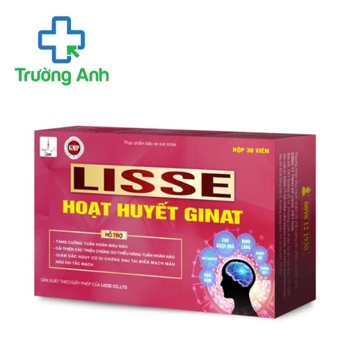 Lisse Hoạt Huyết Ginat – Hỗ trợ tăng cường tuần hoàn máu não