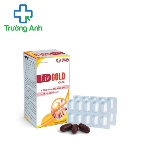 Liv Gold Ginic - Tăng cường chức năng gan, giải độc gan hiệu quả