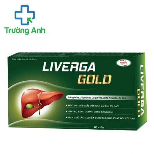 Liverga Gold - Hỗ trợ giúp giải độc gan và bảo vệ gan