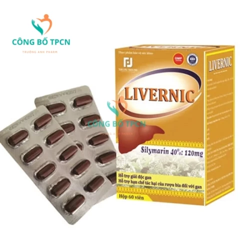 Livernic – Hỗ trợ tăng cường chức năng gan hiệu quả 