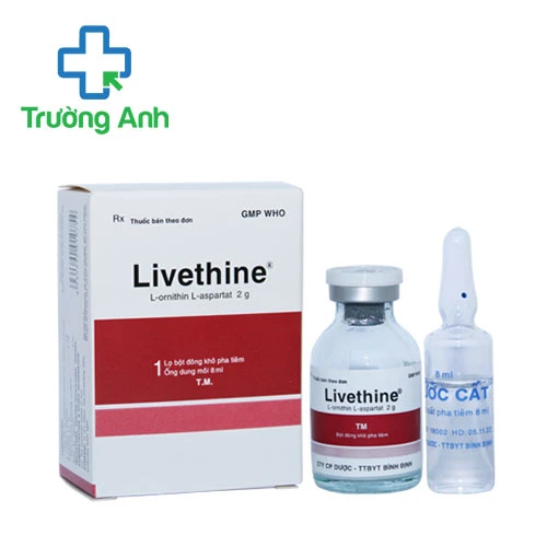 Livethine 2g/8ml Bidiphar - Thuốc điều trị bệnh não gan hiệu quả
