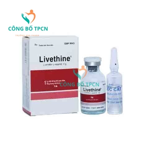 Livethine 2g/8ml Bidiphar - Thuốc điều trị bệnh não gan hiệu quả