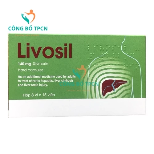 Livosil 140mg - Thuốc tăng cường chức năng gan của Litva