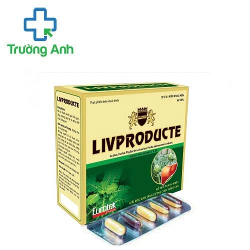 Livproducte - Hỗ trợ phục hồi và tăng cường chức năng gan