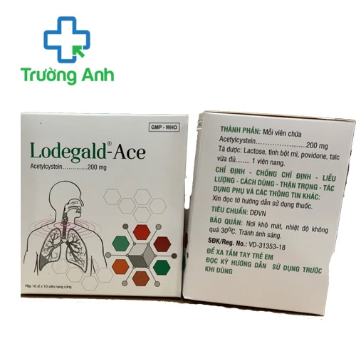 Lodegald-Ace - Thuốc điều trị hết nhầy trong phế quản hiệu quả