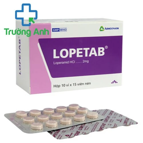 Lopetab - Thuốc điều trị tiêu chảy cấp hiệu quả của Agimexpharm
