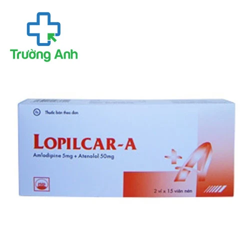 Lopilcar-A Pymepharco - Thuốc điều trị tăng huyết áp hiệu quả