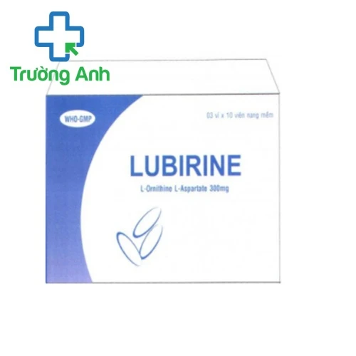 Lubirine 300mg - Thuốc điều trị bệnh về gan và tăng amoni huyết hiệu quả