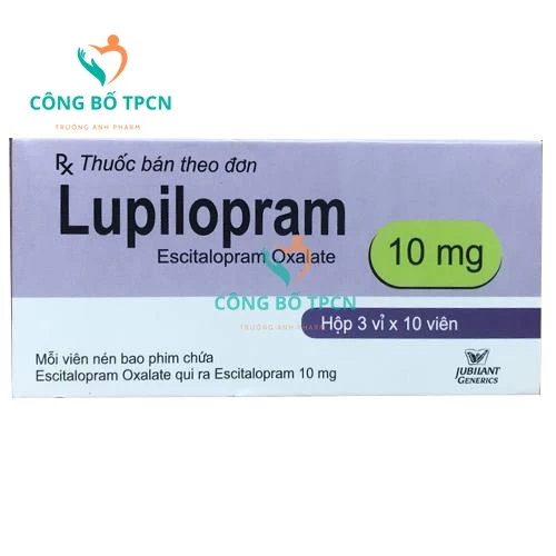 Lupilopram 10 - Thuốc điều trị bệnh trầm cảm hiệu quả