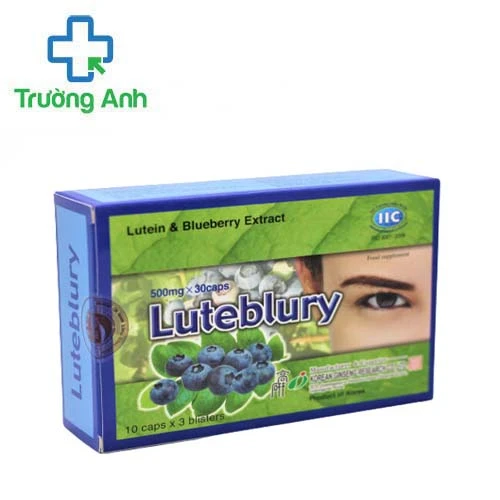 Luteblury - Giúp bổ sung các dưỡng chất cho mắt
