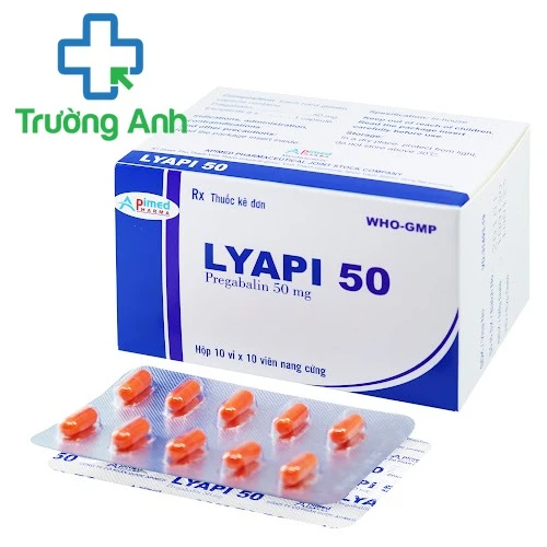 Lyapi 50 - Thuốc điều trị đau thần kinh hiệu quả của Apimed