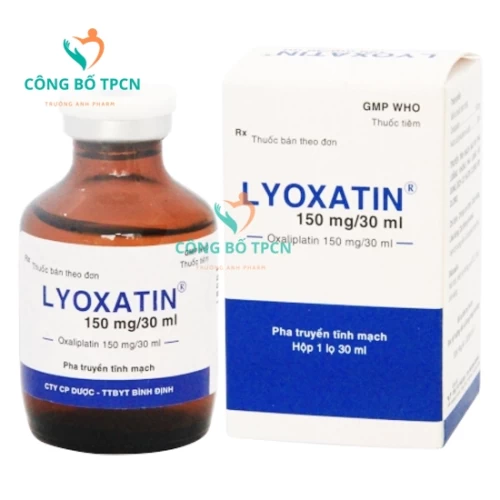 Lyoxatin 150mg/30ml Bidiphar - Thuốc điều trị ung thư đại trực tràng hiệu quả
