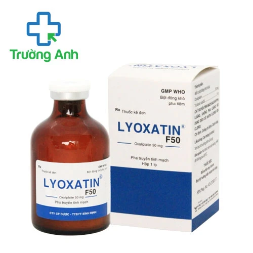 Lyoxatin F50 Bidiphar (bột) - Điều trị bổ trợ ung thư đại tràng