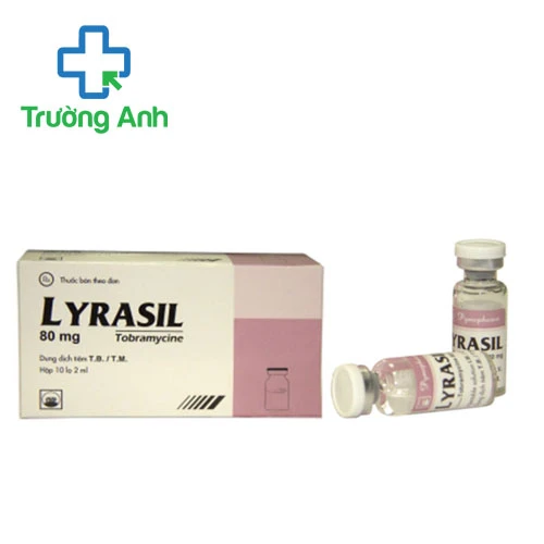 Lyrasil 80mg Pymepharco - Thuốc điều trị các nhiễm khuẩn nặng hiệu quả