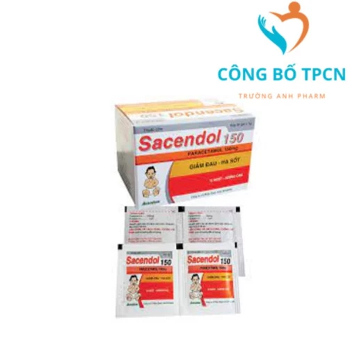 Sacendol 150 - Thuốc giảm đau, hạ sốt do cúm