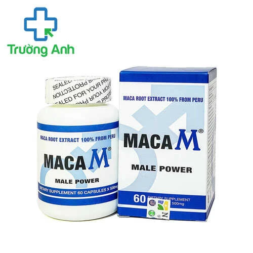 Maca M Male Power - Hỗ trợ bổ thận, tráng dương hiệu quả