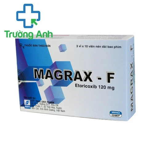 Magrax F - Thuốc điều trị viêm xương khớp, gout của Davipharm