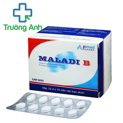 Maladi B - Giúp bổ sung magnesi cho cơ thể hiệu quả của Apimed