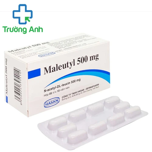 Maleutyl 500mg - Thuốc điều trị triệu chứng cơn chóng mặt hiệu quả