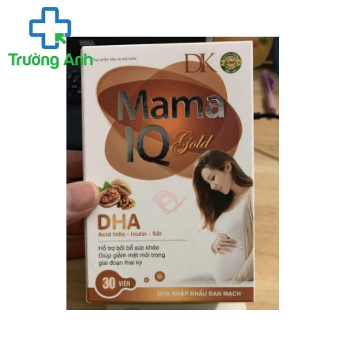 MAMA IQ GOLD - Bổ sung DHA, sắt, vitamin và khoáng chất