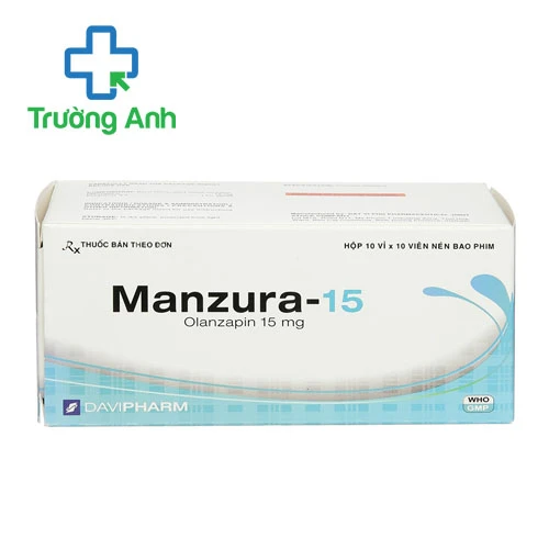 Manzura-15 Davipharm - Thuốc điều trị tâm thần phân liệt hiệu quả