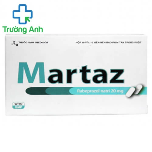 Martaz 20mg Davipharm - Chữa lành bệnh trào ngược dạ dày